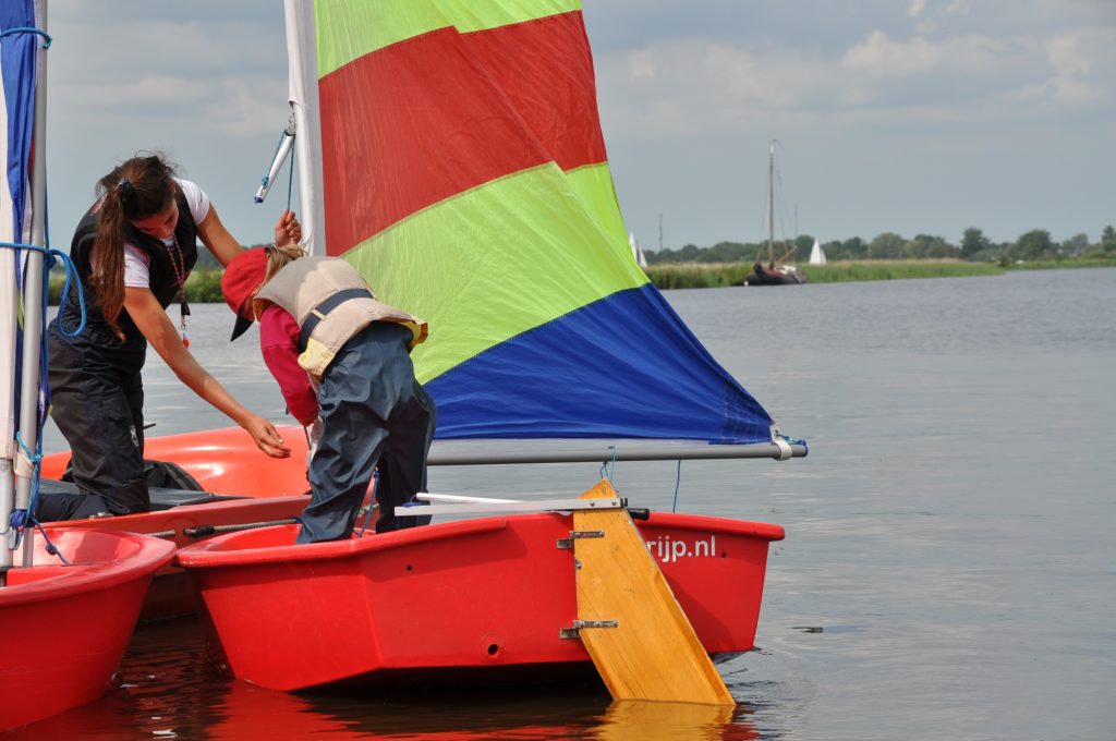 zeilen leren in friesland