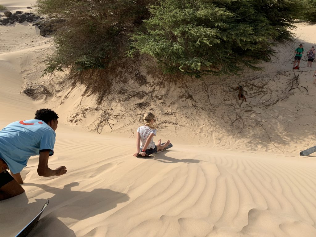 kaapverdie sandboarding