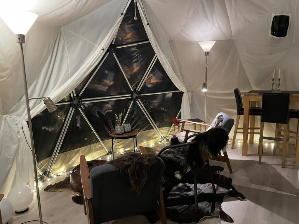 hille glamping noorwegen eiland